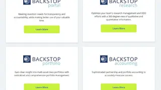 Backstop Solutions Suite screenshot