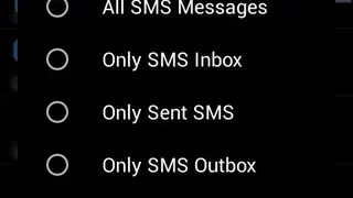 Backup SMS by Piandro screenshot