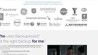 BackupAssist screenshot