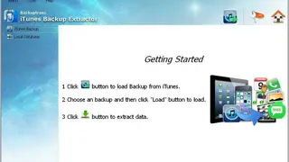 Backuptrans iTunes Backup Extractor screenshot