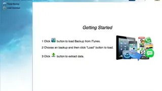 Backuptrans iTunes Backup Extractor screenshot