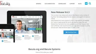Bacula screenshot