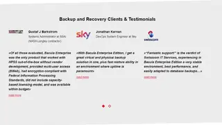 Bacula Systems screenshot