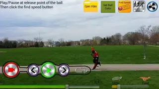 Ball Speed Radar Gun Baseball screenshot