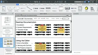 Balsamiq Wireframes screenshot