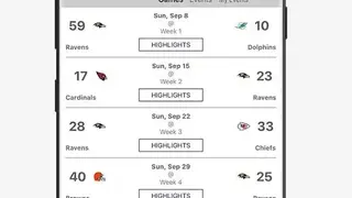 Baltimore Ravens Mobile screenshot