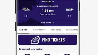 Baltimore Ravens Mobile screenshot
