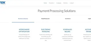 Banctek Solutions screenshot