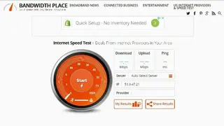 Bandwidth Place screenshot