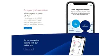 Bank of America screenshot