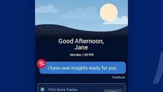 Bank of America screenshot