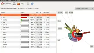 Baobab Disk Usage Analyzer screenshot