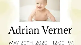 Baptism Cards screenshot