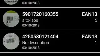 Barcode x screenshot