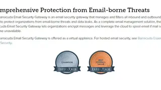 Barracuda Email Security Gateway screenshot