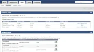 Barracuda Message Archiver screenshot