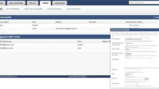 Barracuda Message Archiver screenshot