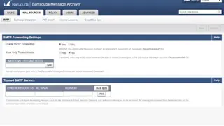 Barracuda Message Archiver screenshot