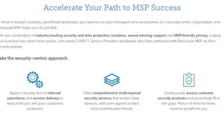 Barracuda MSP screenshot