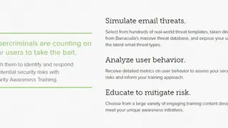 Barracuda Security Awareness Training screenshot