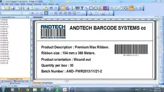 BarTender Label Printing screenshot
