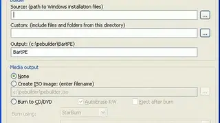BartPE screenshot