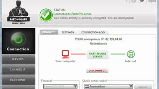 BartVPN screenshot