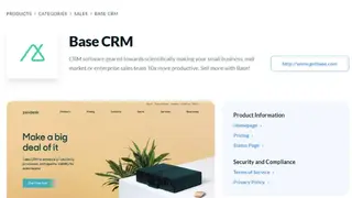 Base CRM screenshot