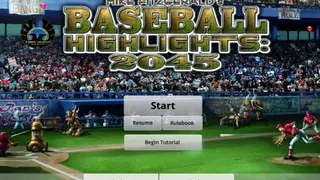 Baseball Highlights 2045 screenshot