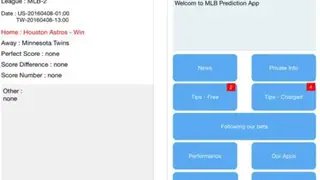 Baseball Prediction screenshot