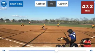 Baseball Radar Gun screenshot