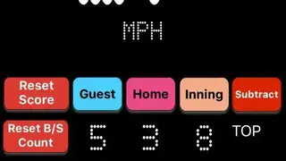 Baseball Radar Gun High Heat screenshot