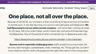 Basecamp 3 screenshot