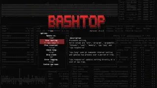Bashtop screenshot