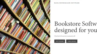 Basil Bookseller screenshot