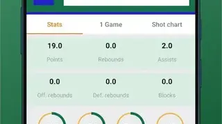 Basketball Stats Assistant screenshot