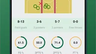 Basketball Stats Assistant screenshot