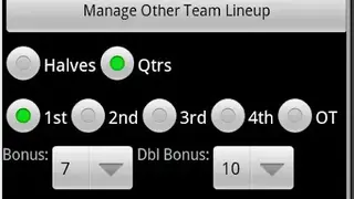 Basketball Stats Lite screenshot