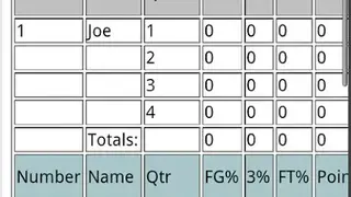 Basketball Stats Pro screenshot