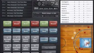 Basketball Stats PRO Lite screenshot
