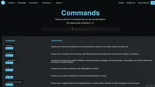 Bastion: Discord Bot screenshot