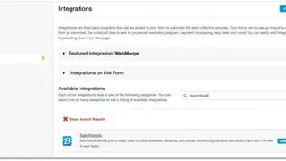 Batchbook screenshot