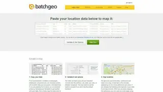 BatchGeo screenshot
