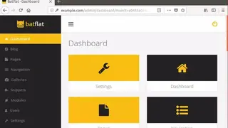 Batflat screenshot