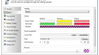 BattCursor screenshot