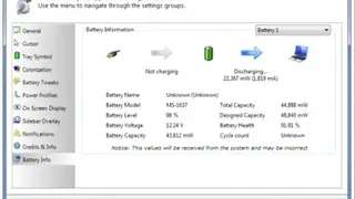 BattCursor screenshot