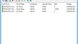 BatteryInfoView screenshot