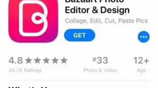 BAZAART PHOTO EDITOR & DESIGN screenshot