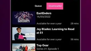 BBC iPlayer screenshot
