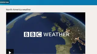 BBC Weather screenshot